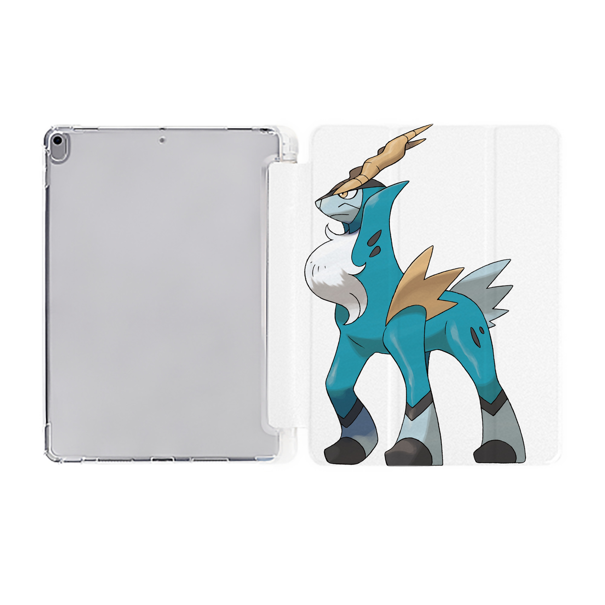 （画像用） ポケットモンスター Pokémon IPad ケース ペン収納付き 三つ折りスタンド PUレザー×シリコン 対応機種9.5/10.5/10.9インチ